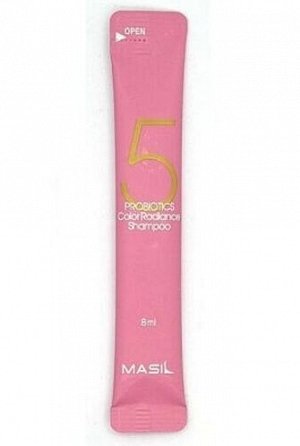 Шампунь с пробиотиками для защиты цвета Masil 5 Probiotics Color Radiance Shampoo 8мл*1шт