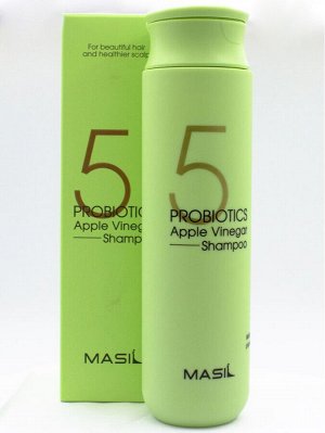 Шампунь с пробиотиками и яблочным уксусом от перхоти Masil 5 Probiotics Apple Vinegar Shampoo 300мл