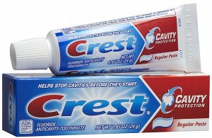 Зубная паста Crest CAVITY 24гр(без картонной коробки)