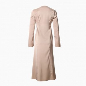 Платье женское шелковое MIST: Classic Collection, цвет бежевый