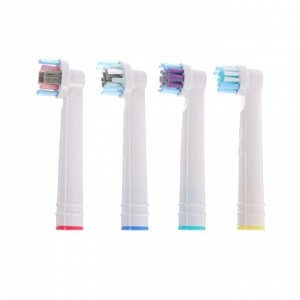 Насадки Luazon LP-006, для электрической зубной щётки Oral B, 4 шт, в наборе