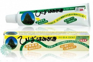 "Fudo Kagaku" "Hiba Dent" Зубная паста для чувствительных зубов с растительными экстрактами 80г 1/36