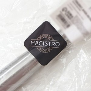 Лопатка Magistro Titan, нержавеющая сталь, TPR