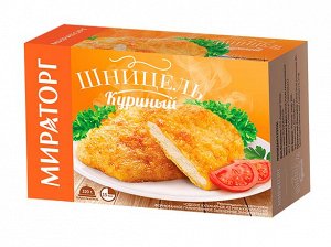 Шницель куриный з/м  360г*9 (3,24кг) ООО 'Мираторг