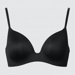 UNIQLO - бесшовный бюстгальтер без косточек - 09 BLACK