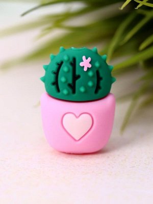 Защитная насадка для провода "Cactus love", pink