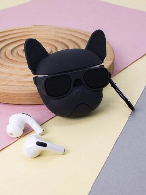 Чехол для AirPods Pro "Cool dog", black