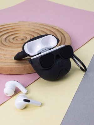 Чехол для AirPods Pro "Cool dog", black