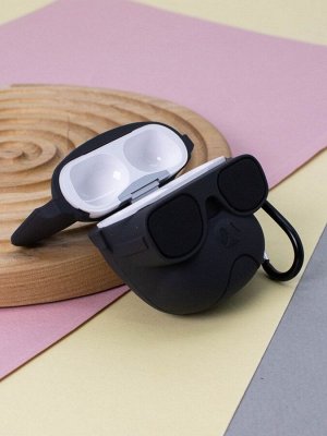 Чехол для AirPods Pro "Cool dog", black