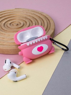 Чехол для AirPods Pro "Cute dinosaur", pink