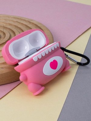 Чехол для AirPods Pro "Cute dinosaur", pink