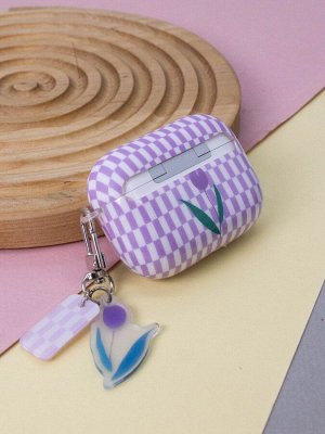 Чехол для AirPods Pro "Flower", purple