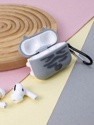 Чехол для AirPods Pro "Cat", gray