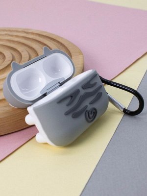 Чехол для AirPods Pro "Cat", gray