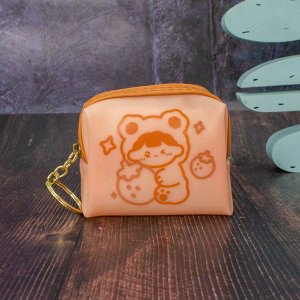 Брелок, кошелёк «Baby bear strawberry», orange
