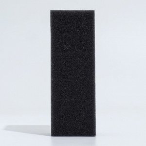 Губка прямоугольная для фильтра, серия F, 5,5 х 6 х 17 см, серая