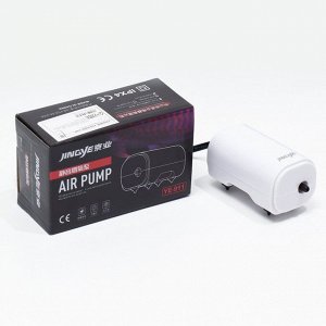 Компрессор для аквариума JINGYE YE-911, бесшумный, 3 л/мин, 2 Вт