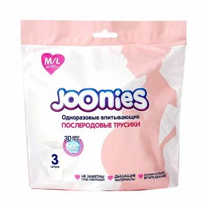 Трусики послеродовые впитывающие Joonies M/L (60-105см) 3шт