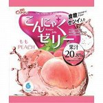 Желе “Yukiguni Aguri” порционное Конняку со вкусом персика (16г х6шт) 96г