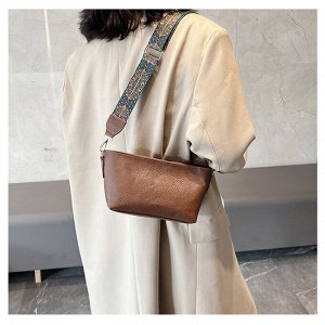 Женская сумка на плечо, стиль ретро, экокожа