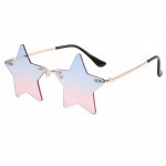 Солнцезащитные очки &quot;Star&quot; gradient blue-pink