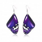 Серьги &quot;Butterfly Wings&quot; фиолетовый
