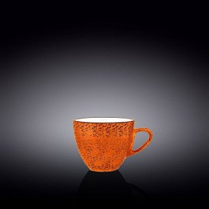 Чашка Wilmax Splach, 190 мл, цвет оранжевый
