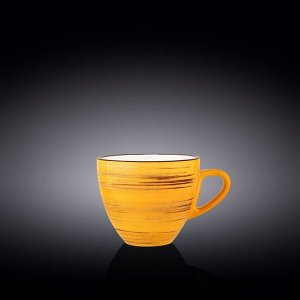 Чашка Wilmax Spiral, 300 мл, цвет жёлтый