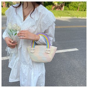 Повседневная сумка, летняя сумка, пляжная женская сумка