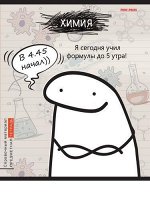 Тетрадь 48л &quot;Школьные мемасики&quot; по химии 48-9659 Проф-Пресс {Россия}
