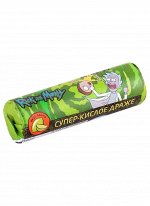 Драже Конфитрейд Рик и Морти кислое со вкусом лайма, 15 г. Срок - до 20.12.2024 г.