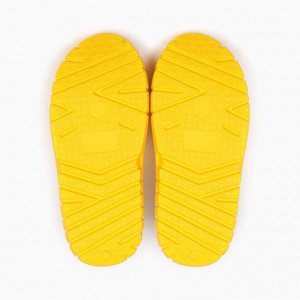 Сланцы женские "Фиджи" цвет жёлтый