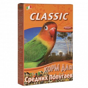 FIORY корм для средних попугаев Classic 650 г