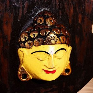 Сувенир "Голова Будды" албезия 65 см