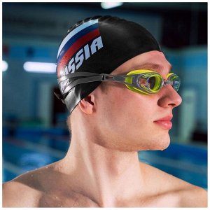 Очки для плавания + набор съёмных перемычек, для взрослых, UV защита