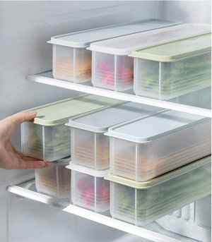 Контейнер для хранения еды с крышкой, 1шт. цвет в ассортименте