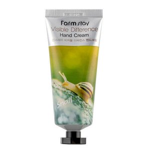 Farm Stay Крем для рук с экстрактом улитки FarmStay Visible Difference Snail Hand Cream, 100гр