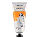 Крем для рук с лошадиным жиром FarmStay Visible Difference Hand Cream Jeju Mayu, 100гр