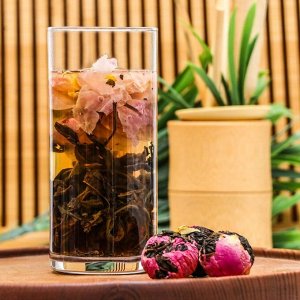 Китайский связанный зеленый чай, 50 г, пион