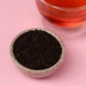 Чай чёрный «Бабушке», вкус: клубника, 100.