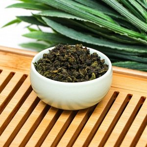 Китайский зеленый чай "Улун цветочный", 50 г