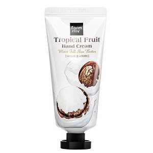 Крем для рук с маслом ши FarmStay Tropical Fruit Hand Cream MoistFull Shea Butter, 50мл