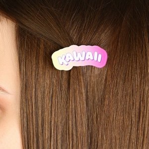 Заколка для волос «Kawaii», аниме, 3,7 х 1,4 х 1 см