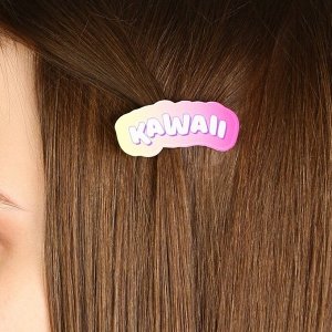Заколки для волос Kawaii, аниме, 3.7x1.4x1 см