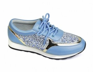 Обувь детская Полуботиночки для девочки KB1826BL Blau KING BOOTS