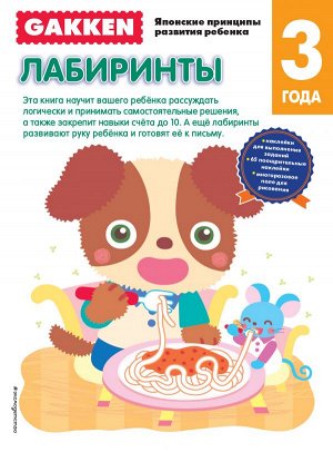 Не указано Gakken. 3+ Лабиринты