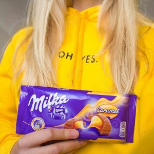 Шоколад Milka карамель, 100 гр