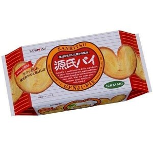 SANRITSU Genji-pie - рассыпчатое печенье-сердечки