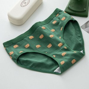 Трусы женские, повседневные, слипы, хлопковые, 1 шт.