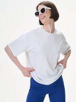 Футболка женская Oversize Elastane белая
